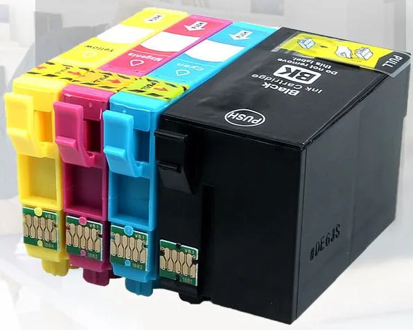 Ink-Tank T702XL 702XL 702 XL T702 Premium Color Compatible Inkjet Ink Cartridge for Epson Workforce PRO Wf-3720 Wf-3730 Printer