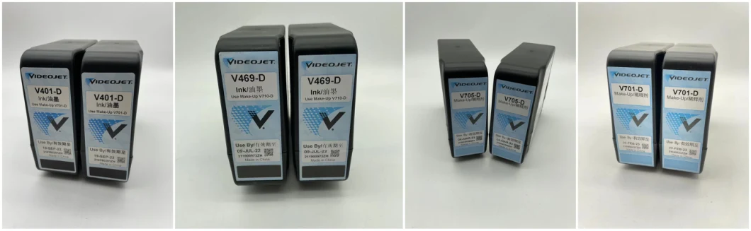 Original Videojet Ink Cartridge Ts301 Ink Cartridge for Videojet Inkjet Printer