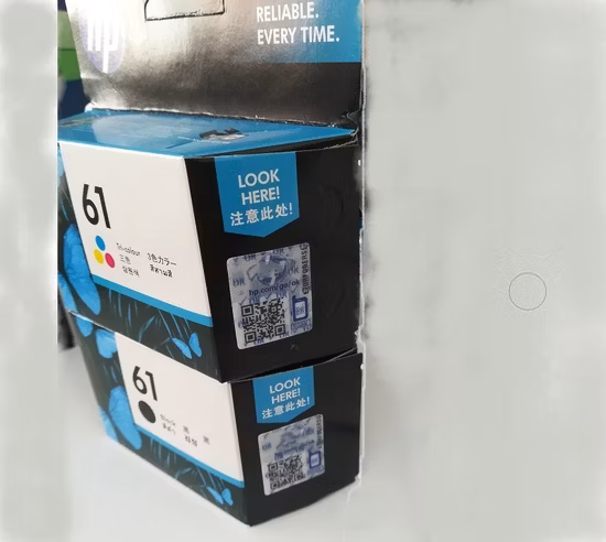 Popular Black and Color Original Ink Cartridge 63 for HP Inkjet Printer Consumable