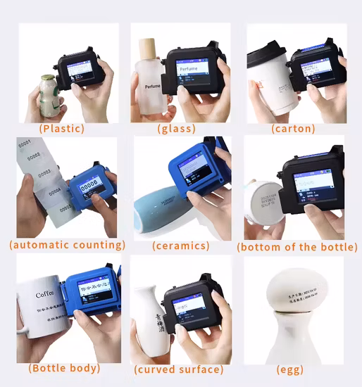 Mini Handheld Inkjet Printer Expiry Date Printer Label Coding Machine