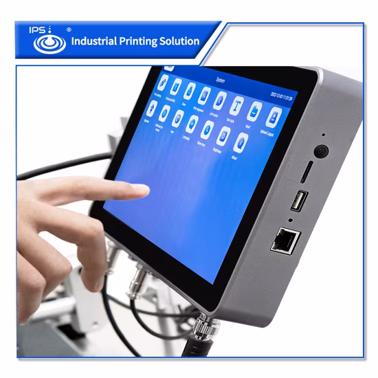 12.7mm Tij Customized Logo Water Bottle Label Expiry Date Inkjet Printer